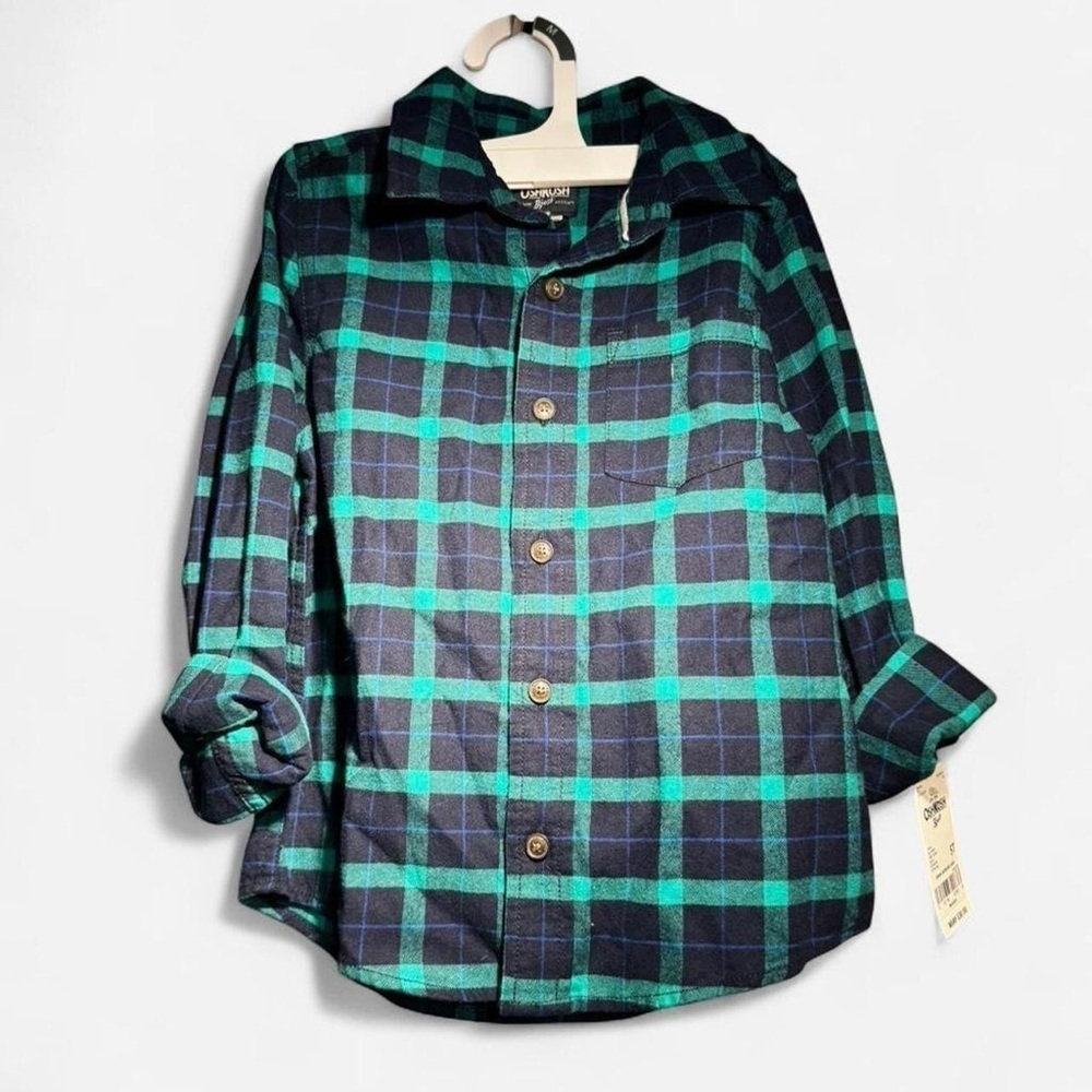 OshKosh & Eddie Bauer Boys NWT Shirt Bundle Size 5 6 - Picture 3 of 15